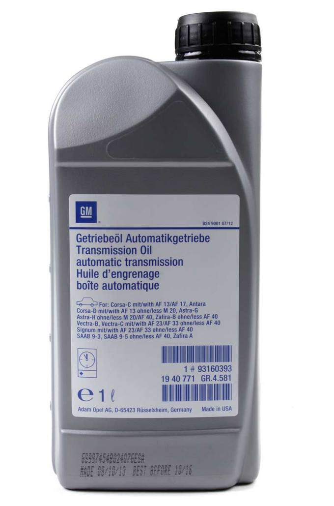 SAAB Auto Trans Fluid (ATF) (1 Liter) 93160393